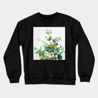 Green leaves Crewneck Sweatshirt